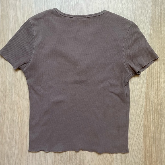 Zara Mauve Tee - Picture 3 of 3